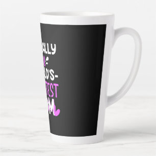 Tasse Latte Mère Art Le Monde Plus Grande Maman