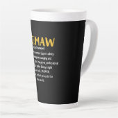 Tasse Latte Mère Art Memaw Définition (Angle droit)