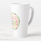 Tasse Latte Mère Cadeau Béni Mère (Angle droit)
