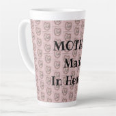 Tasse Latte Mère Fabriquée Au Ciel (Angle gauche)