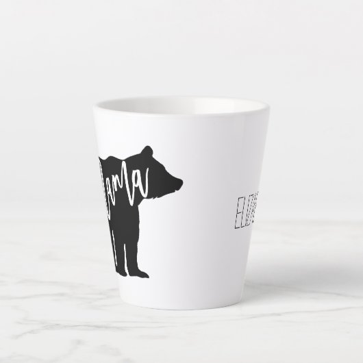 Tasse Latte Mère Ours (Devant)