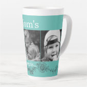 Tasse Latte Mère's Angels 3 Photo Latte Tournesol (Angle droit)