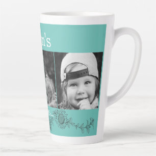 Tasse Latte Mère's Angels 3 Photo Latte Tournesol