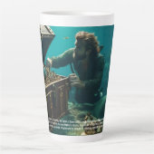 Tasse Latte Merfolk Merman (Devant)