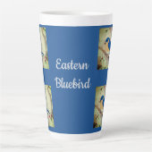 Tasse Latte Merlebleu de l'Est (Devant)