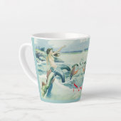 Tasse Latte Mermaid Riding Serpent de mer Thunder_Cove   (Angle gauche)