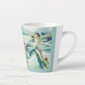 Tasse Latte Mermaid Riding Serpent de mer Thunder_Cove   (Droite)