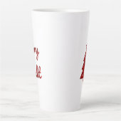 Tasse Latte Merry and Bright Christmas (Devant)