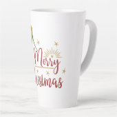 Tasse Latte Merry Christmas (Angle droit)