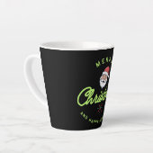 Tasse Latte Merry Christmas and Happy New Year (Angle gauche)