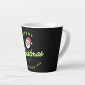 Tasse Latte Merry Christmas and Happy New Year (Angle droit)