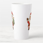 Tasse Latte Merry Christmas Bruh Santa  (Devant)