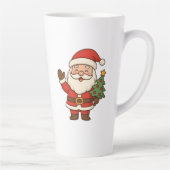 Tasse Latte Merry Christmas Bruh Santa  (Droite)