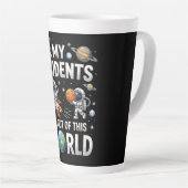 Tasse Latte Mes élèves sont dans cet univers spatial (Angle droit)