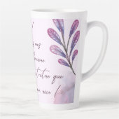 Tasse Latte Messages d’amour mignons (Droite)