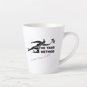 Tasse Latte Méthode Yass Signé Latte Cup