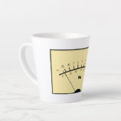 Tasse Latte Mètre VU (Angle gauche)