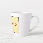 Tasse Latte Mètre VU (Droite)