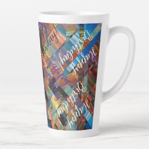 Tasse Latte Métro du Caire - Joyeux anniversaire