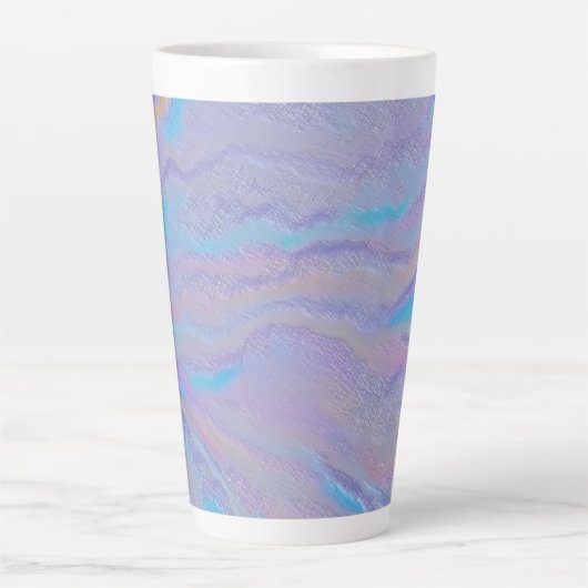 Tasse Latte Mezmerizing Iridescence Stone (Devant)