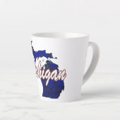 Tasse Latte Michigan (Angle droit)
