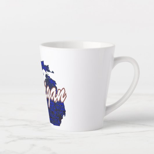 Tasse Latte Michigan (Droite)