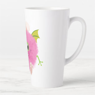 Tasse Latte Mignon monstre lapin duveteux