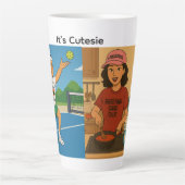 Tasse Latte Mignonne (Devant)