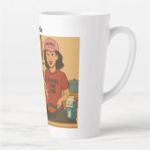 Tasse Latte Mignonne (Droite)