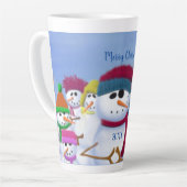 Tasse Latte Mignonnes et somnolentes (Angle gauche)