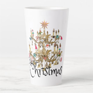 Tasse Latte Mikitiez classe whitechristmas lumière jollyholly