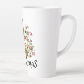 Tasse Latte Mikitiez classe whitechristmas lumière jollyholly (Droite)