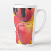 Tasse Latte Mikitiez crâne rouge toxique pomme vegan été (Droite)