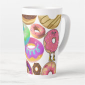 Tasse Latte Mikitiez donut pique-nique amérique pridémonth oly (Angle droit)