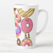 Tasse Latte Mikitiez donut pique-nique amérique pridémonth oly (Droite)