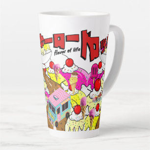 Tasse Latte Mikitiez rockyroad glace manga été banger