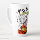 Tasse Latte Mikitiez rockyroad icecream manga été banger (Angle gauche)