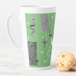 Tasse Latte Mikitiez serpent serpent magie sorcière