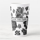 Tasse Latte Mikitiez terre natale nature selfloe fleur rose (Devant)