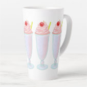 Tasse Latte milk-shake glacé (Angle droit)