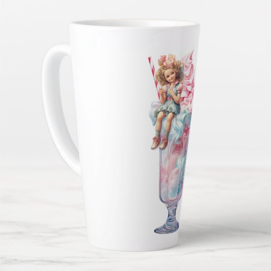 Tasse Latte milkshake fille (Angle gauche)