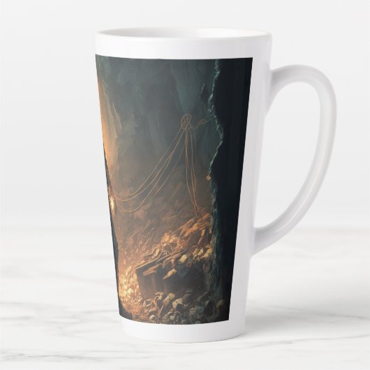 Tasse Latte Mines dangereuses (Droite)