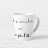Tasse Latte Mini Cooper Noël (Angle droit)