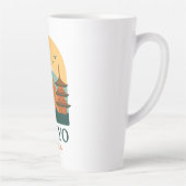 Tasse Latte Minimalist Tokyo Japan Travel | Modern  (Droite)