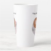 Tasse Latte Minimaliste La Vie M'a Choisi Mug (Devant)