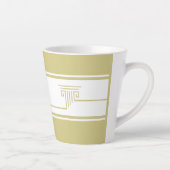 Tasse Latte Minimaliste Moderne (Droite)