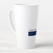Tasse Latte Minimaliste Moderne Simple (Angle gauche)