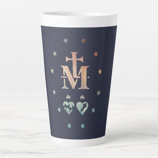 Tasse Latte Miraculous Medal (Devant)