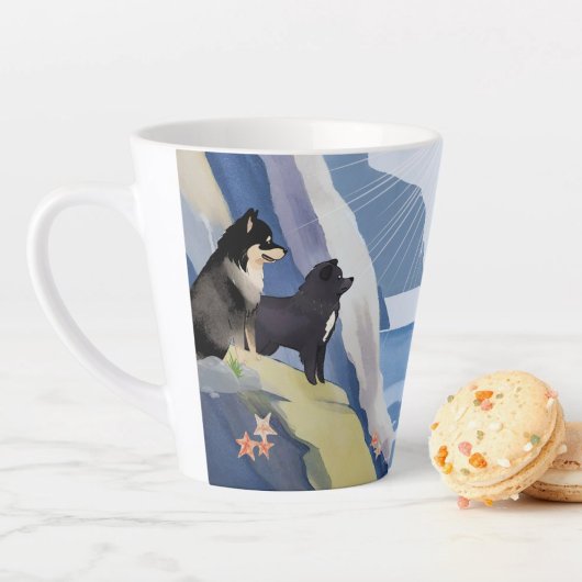 Tasse Latte MIROIR DE LA MER Lapphund