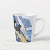 Tasse Latte MIROIR DE LA MER Lapphund (Droite)